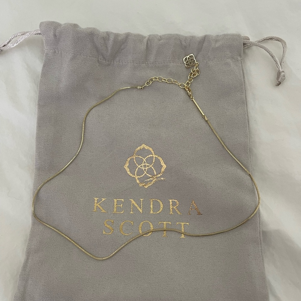 Kendra Scott Gold Chain Necklace